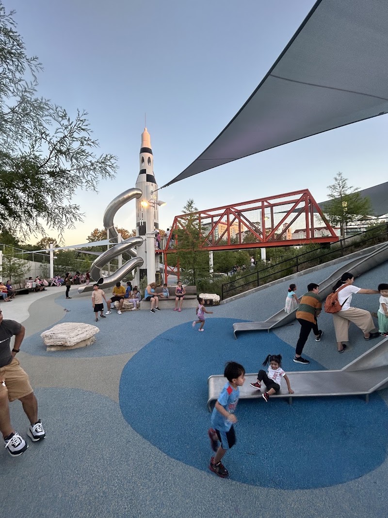 Space Adventure Playground at Hermann Park Conservancy